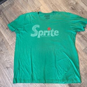 SPRITE Green Short Sleeve Graphic Tee Size XL